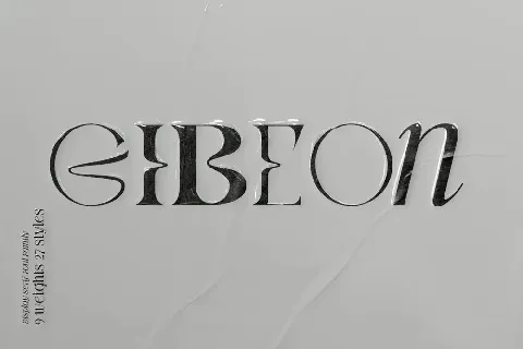 GIBEon Family font