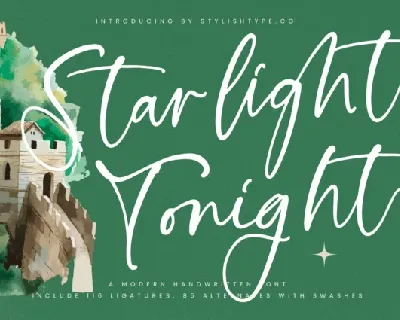 Starlight Tonight font