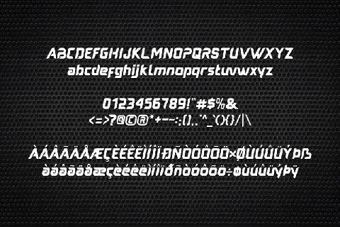 Austere Display font