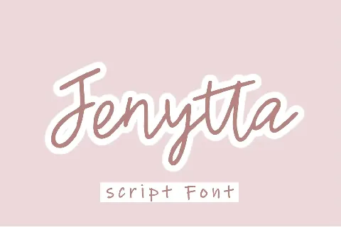 Jenytta font