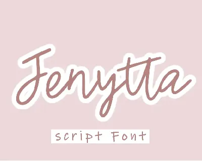 Jenytta font