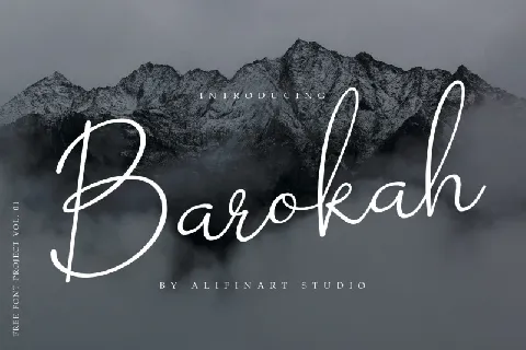 Barokah font