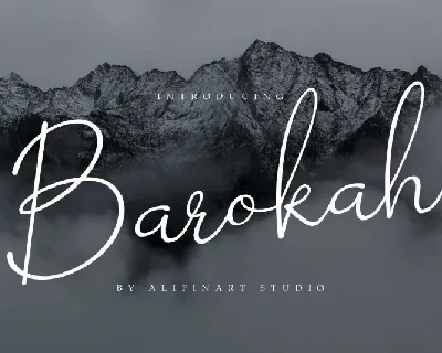 Barokah font