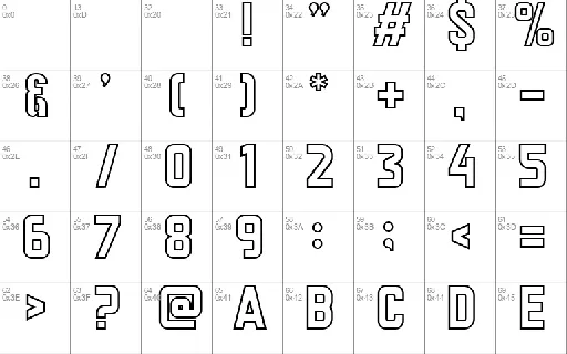 Neotheric font