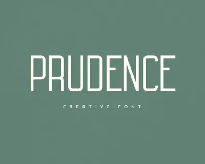 Prudence font
