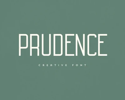 Prudence font