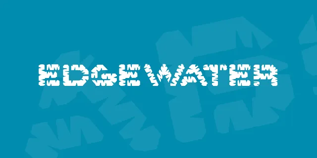 Edgewater font