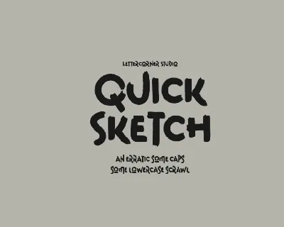 Quick Sketch font