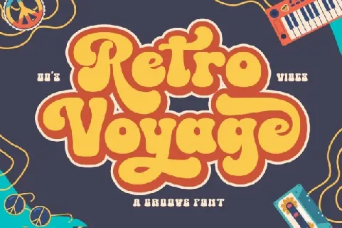 Retro Voyage font