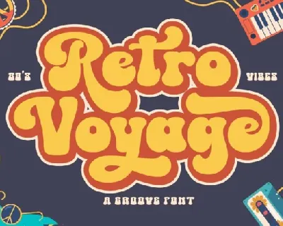 Retro Voyage font