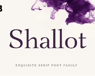 Shallot Family font