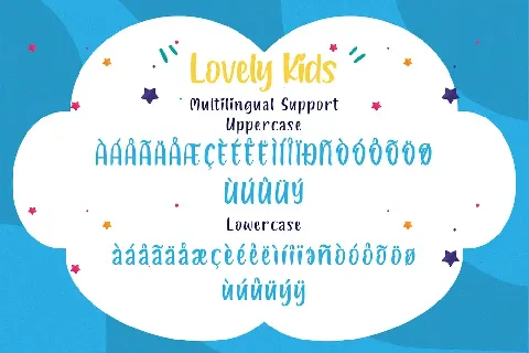 Lovely Kids font