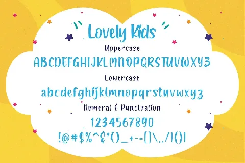 Lovely Kids font