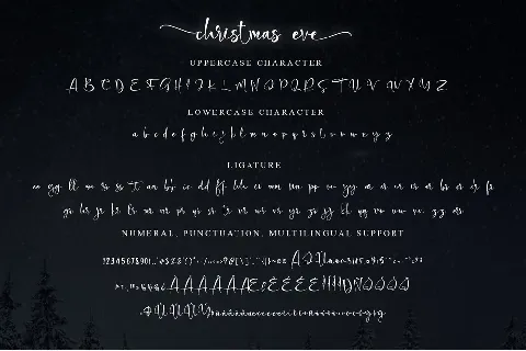 holi christmas eve font