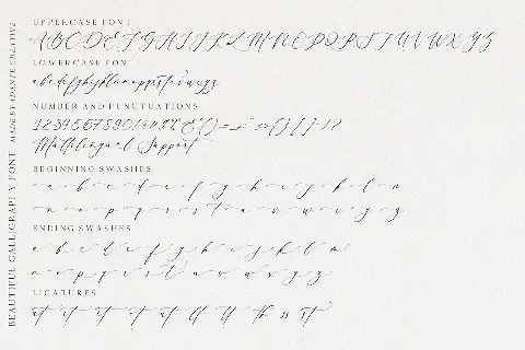 Mothenary font