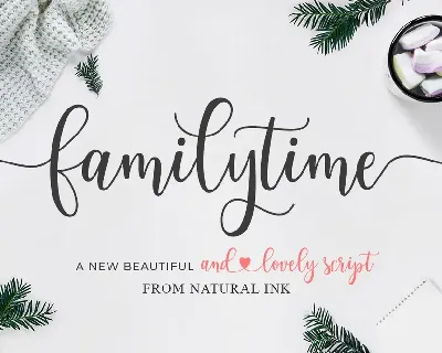 Family Time font