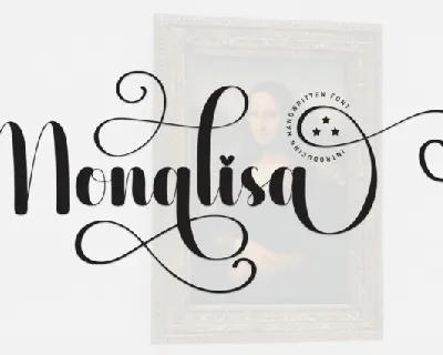 Monalisa Script font