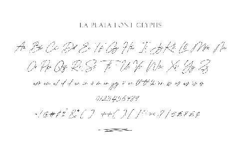 La Plata font