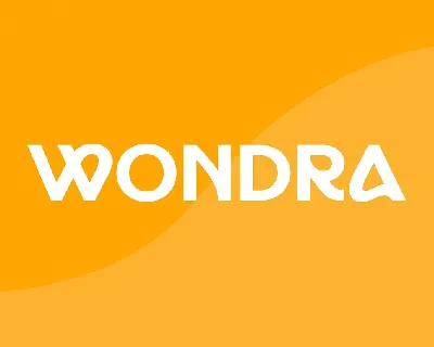 Wondra font