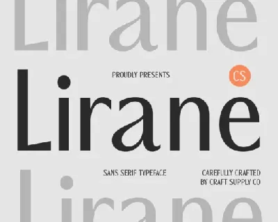 CS Lirane font