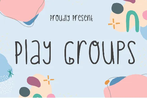 Play Groups font