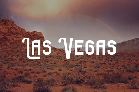 Las VegasDemo font