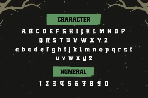 GESKON font