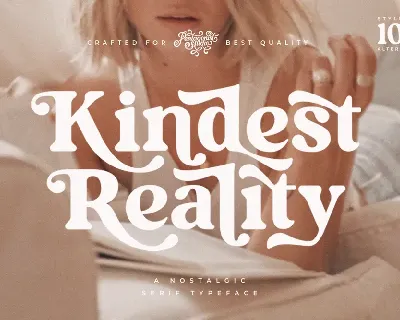 Kindest Reality Typeface font