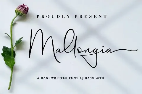 Mallongia font