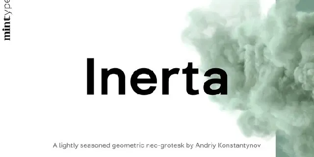 Inerta font