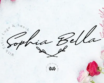 Sophia Bella font