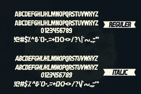 Nomaden font