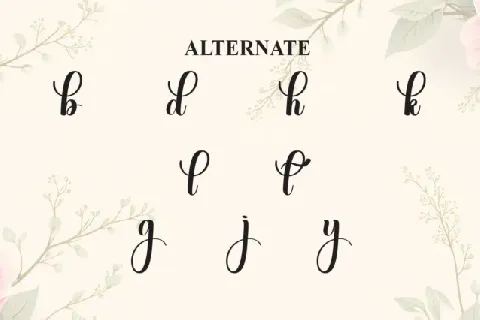 Bigdey Script font