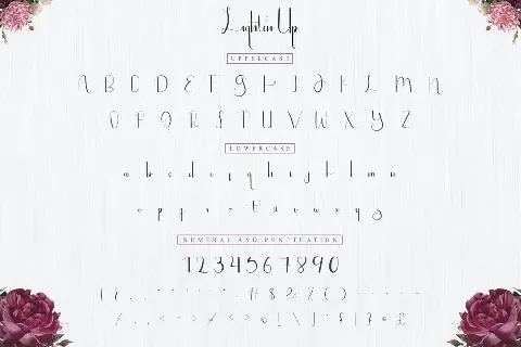 Lighten Up Demo font