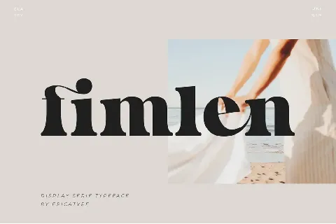 Fimlen font