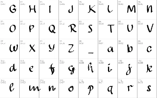 Balecia font