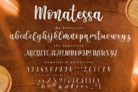 Monatessa font