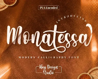 Monatessa font