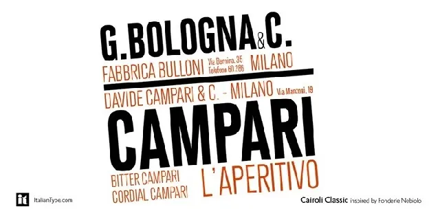 Cairoli Classic font