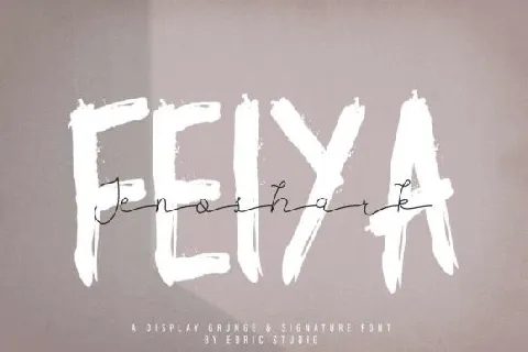 Jenoshark Feiya Duo font