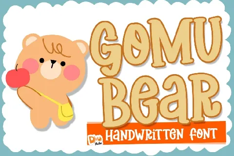Gomu Bears font