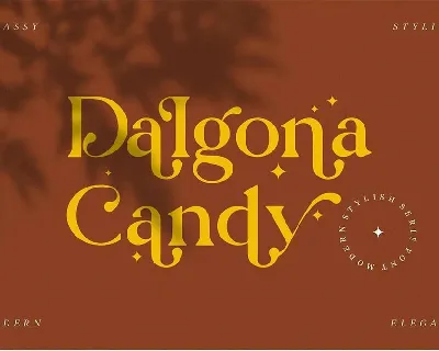 Dalgona Candy font
