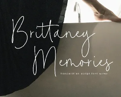 Brittaney Memories font