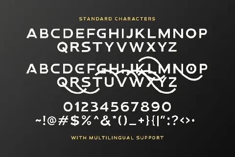 Proxemic font