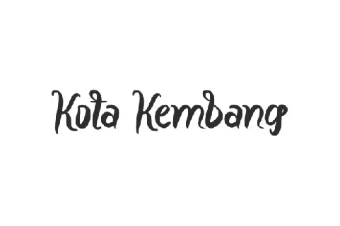 Kota Kembang font