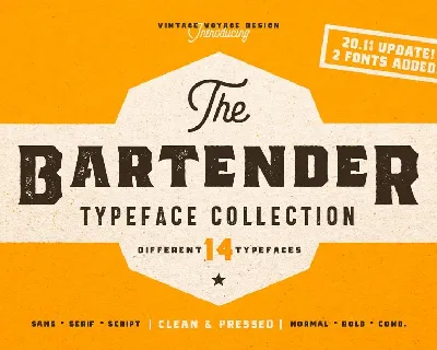 The Bartender font