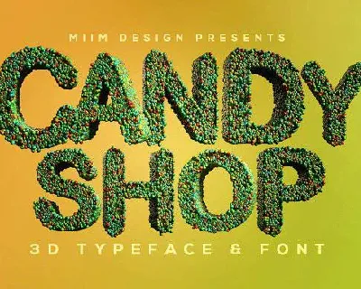 Candyshop font