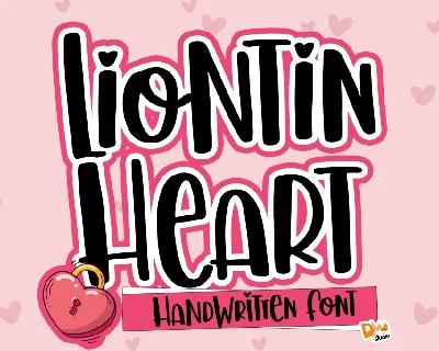 Liontin Heart font