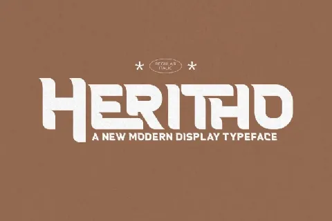 Heritho Typeface font
