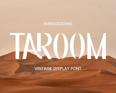 TAROOM font